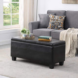 Large Storage Ottoman Bench Set, 3 in 1 Combination Ottoman, Tufted Ottoman Linen Bench for W142083040