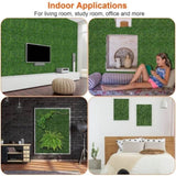 12Pcs 23.6x15.75in Artificial Boxwood Topiary Hedge Plant Grass Backdrop Fence Privacy Screen Grass 27411615