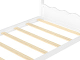 Twin House Floor Bed with Support Slats, Solid Wood House Bed Frame for Kids, No Box Spring Needed W1580P387835
