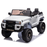 ZUN 24V Two-seater Kids Ride On Car W/Parents Remote Control, Licensed Toyota LC250,4WD,220w Motors,With W1396P178763