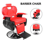 ZUN Professional Salon Barber Chair 8702A Red 43902648