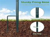 Standing Bird Feeder Squirrel-Proof, 4 Feeding Ports with Perches Heavy-Duty Metal & PC Construction 05174966