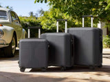 PP Trolley Case 20in 24in 28in 3PCS Suitcase Set Dark Gray 34460953