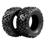 ZUN Complete Set of 4 All Terrain ATV UTV Tires 25x8-12 Front & 25x10-12 Rear 6PR Tubeless 87563144