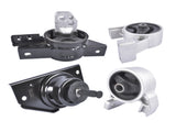 4PCS Front Upper & Lower Motor Mount Rear Motor Mount Transmission Mount Set Fit for Hyundai Accent 29549669