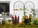 4 Pack Metal Garden Trellis 78.7" x 19.7" Rustproof Trellis for Climbing Plants Outdoor Flower 44697863