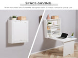 Wall Mount Desk Cabinet-White 03518524