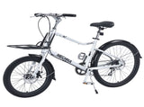 7 Speed, Aluminum Alloy Frame, Multiple Colors 26 Inch Bike,Cargo Bike for Women and Men W1019P218118