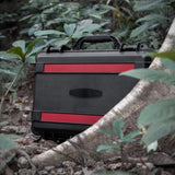 Waterproof Hard Case with Lid Storage Box and Dividers - Black Plastic Precision Instrument Case W2801P236661