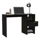 ZUN Arlington Computer Desk with 2-Open Storage Shelves and Drawer with Handle B128P148859