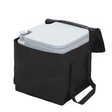 Portable Toilet With 5.3 Gallon Waste Tank and Carry Bag, Porta Potty for RV Boat Camping, Gray W2181P148123