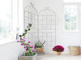 4 Pack Metal Garden Trellis 71" x 19.7" Rustproof Trellis for Climbing Plants Outdoor Flower Support W1586P147434