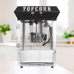 ZUN Kaitu Bar Style Popcorn Machine, 6-Ounce Popcorn Maker Popper, Black W2841P218159