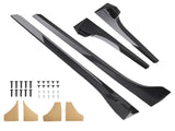 ABS Side Skirt Body Kit fit for Tesla Model 3 17-23 Black Extension Panel 2PCS 84120777