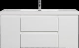 48" Floating Bathroom Vanity with Sink, Modern Wall-Mounted Bathroom Storage Vanity Cabinet with W1573P152687