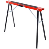 Saw Horses 2 Pack, Folding Portable Work Horse with Fast Open Legs, Convenient Handle, Heavy Duty 00761736