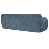 U_Style 81.5" Minimalist Compression Sofa, Curved Design, 3-Seater Casual Sofa for Living Rooms, N711P192002C