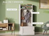 Shoe Storage CabinetCoat Rack 52929265