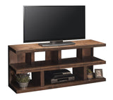 ZUN 64 inch TV Stand Console for TVs up to 70 inches, No Assembly Required, Whiskey Finish B108P160187