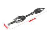 Front Left CV Axle Shaft Assembly Fits for Kia Cadenza 3.3L V6 2017-2020 Black 1Pc 25388948