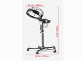 Professional Hair Steamer for Deep Conditioning, 11.81" Hooded Ionic Standing Hair Steamer with 2 49008674