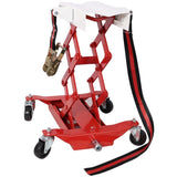 450 Lbs Capacity Low Lift Transmission Jack, With Nylon Safety Strap, Used For Transmissions & Gas 35822553