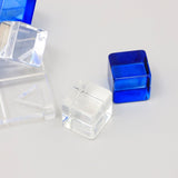 Acrylic Blue & White Tik Tack Toe Game Set B346P325481