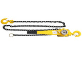 Lever Chain Hoist 1 1/2 Ton 3300LBS Capacity 20 FT Chain Come Along with Heavy Duty Hooks Ratchet 55304435