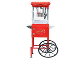 Popcorn Machine with, with Wheels & 6 Oz Pot Popcorn Maker Stainless Steel Oil Spoon, Mobile 26069859