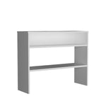 ZUN Being 39" Wide 2-Tier Shelf Narrow Console Table, Entryway Table B200P235835