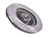 Front Disc Brake Conversion Kit 9" Booster Drilled Rotors Fits for GM A F X DBK6472LX 73606131