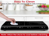 Double Induction Cooktop, Portable Dual Countertop Burner with Sensor Touch, 4000W Induction Cooktop 61689667