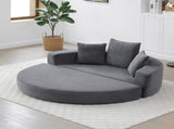 Convertible sofa couch bed,multi-functional,circular bed,adjustable Futon sofa ,No Assembly W2677P388981
