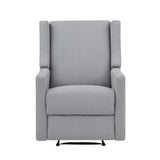 ZUN Pronto Power Recliner Oyster Gray Fabric B02257239