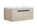 30 Inch Bathroom Cabinet With Sink,Soft Close Doors,Float Mounting Design, For Small Bathroom W999P195824