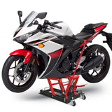 Hydraulic Motorcycle Lift Jack, 1500 LBS Capacity, ATV Scissor Lift Jack Portable Motorcycle Lift W2913P326412