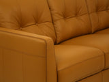 Radwan Camel Leather Sofa B2726P496926
