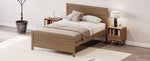 ZUN Wood Platform Bed Frame with Headboard, Mattress Foundation with Wood Slat Support, No Box Spring 71677590