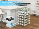 7-Tier Can Organizer Rack Dispenser for Pantry, Silver 89590635