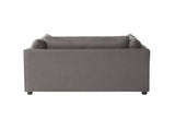 Enda Oversized Living Room Pillow Back Cuddler Arm Chair with Ottoman T2574P196962