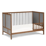 Pixie Finn 3-in-1 Crib in Walnut/Charcoal B022P204874