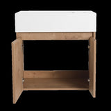 24 Inch Bathroom Cabinet With Sink,Soft Close Doors,Float Mounting Design, For Small Bathroom W999P228748