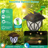 6Pack Solar Powered Stake Light Decorative Landscape Lamp IP45 Waterproof Auto On Off 80420771