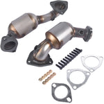 ZUN Catalytic Converter Front Pair L+R 19533 19534 for Ford Explorer, Taurus Lincoln MKS, MKT 3.5L 84403457