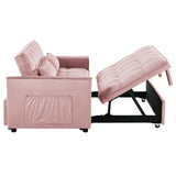 Convertible Sofa Bed,3-in-1 Pull Out Couch Bed with Reclining Backrest and Pillows,Sofa Bed Chair W2941P290201