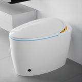 ZUN Unique Smart Toilet with Bidet Built In, Intelligent One Piece Toilet For Modern Bathroom, Auto W2826P230233