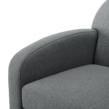 Edie Grey Swivel Chair B050P322599