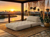 62.9"Corduroy Fabric Beanbag Couch for Living Room, Bedroom & Dorm, Cozy Fluffy Cloud Mini W3975P548698