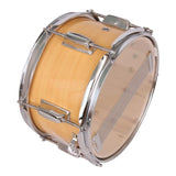 ZUN 10 x 6" Snare Drum Poplar Wood Drum Percussion Set Wood Color 19234292