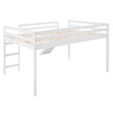 Loft Bed with Slide, Multifunctional Design, Full WF286242AAK